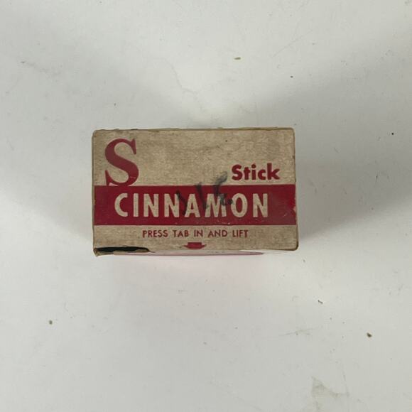 Vintage Box McCormick Stick Cinnamon Schilling 1950s MCM Retro Prop Decor - Picture 3 of 6